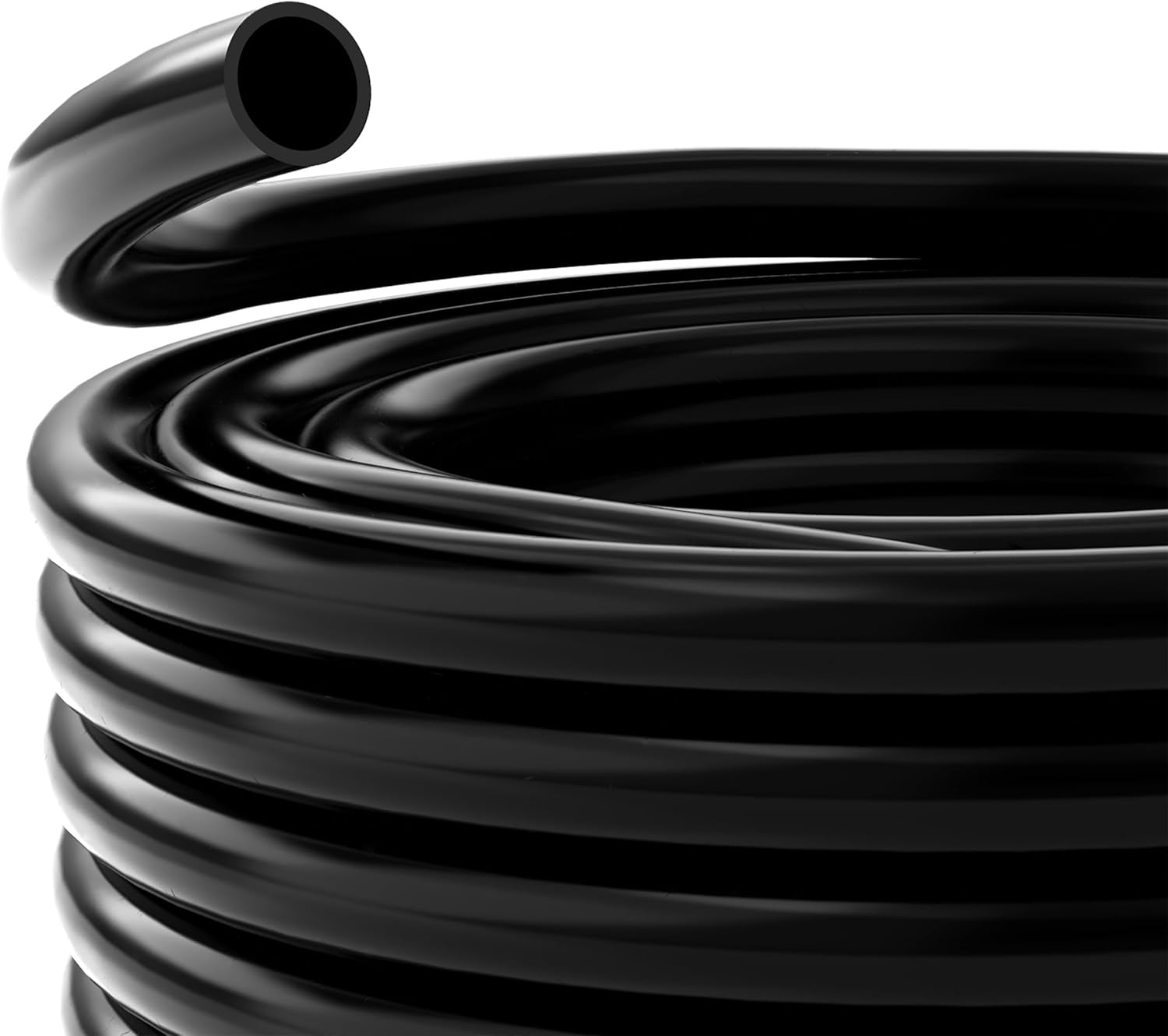 Alpine Corporation 100 Ft. PVC Tubing with 3/8" inside Diameter for Ponds and Fountains, Black image number 4