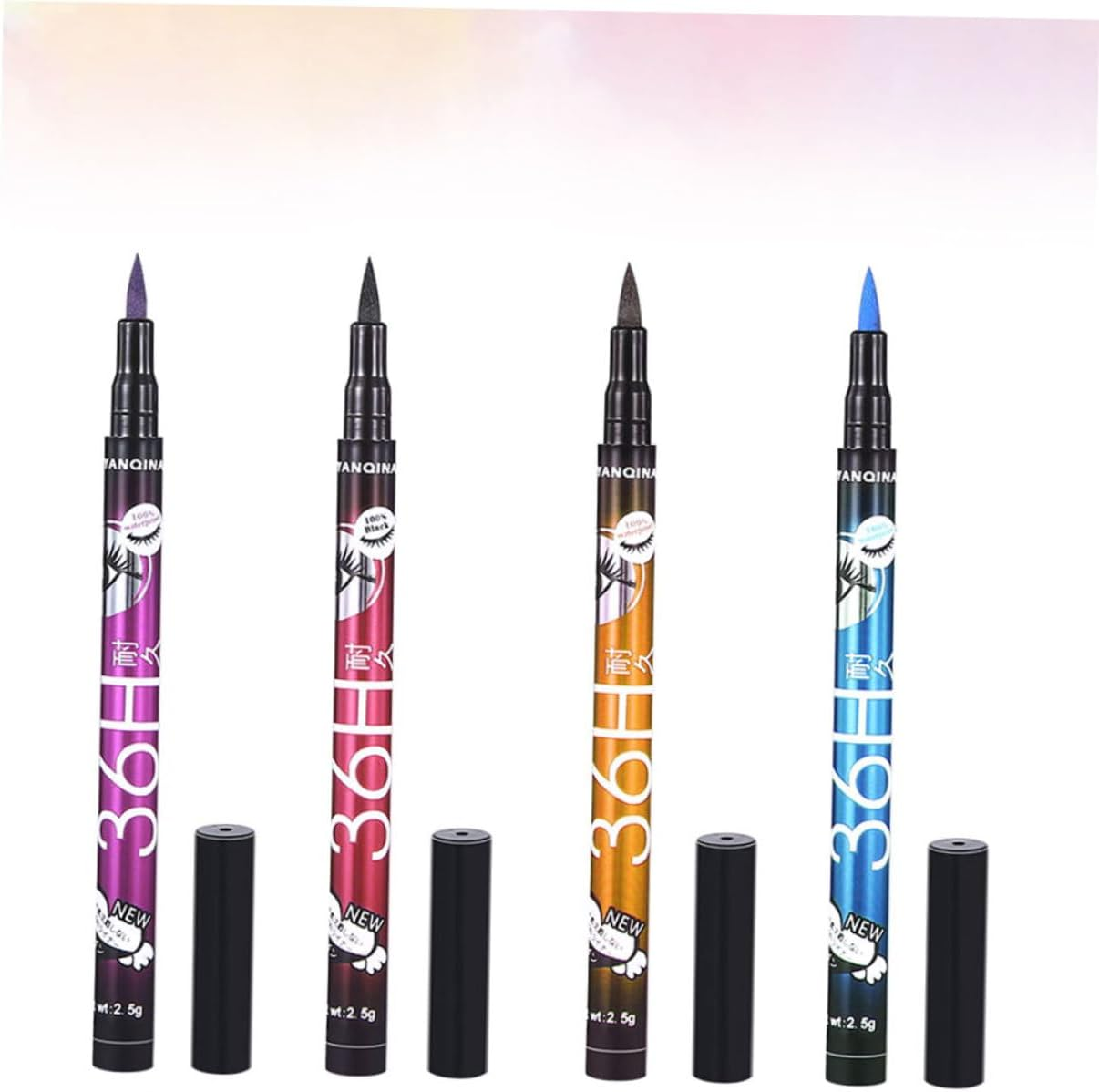 Outanaya Blue Eyeliner Pen Liquid Liner for Women and Non-Staining for Eye Makeup Creative Eyeliner for Daily Use