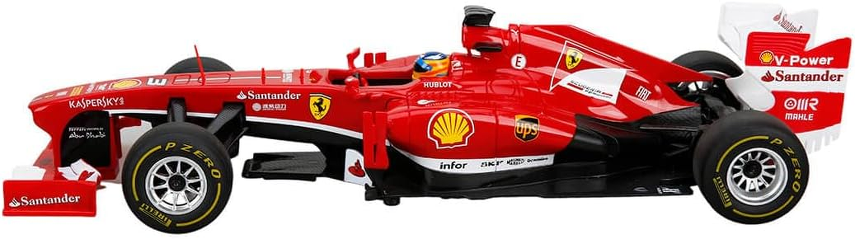 Rastar 1:12 Scale Ferrari F1 2013 Model Kit image number 6