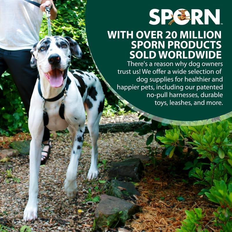 Sporn Big Dog Original Training Dog Halter Black Medium image number 5