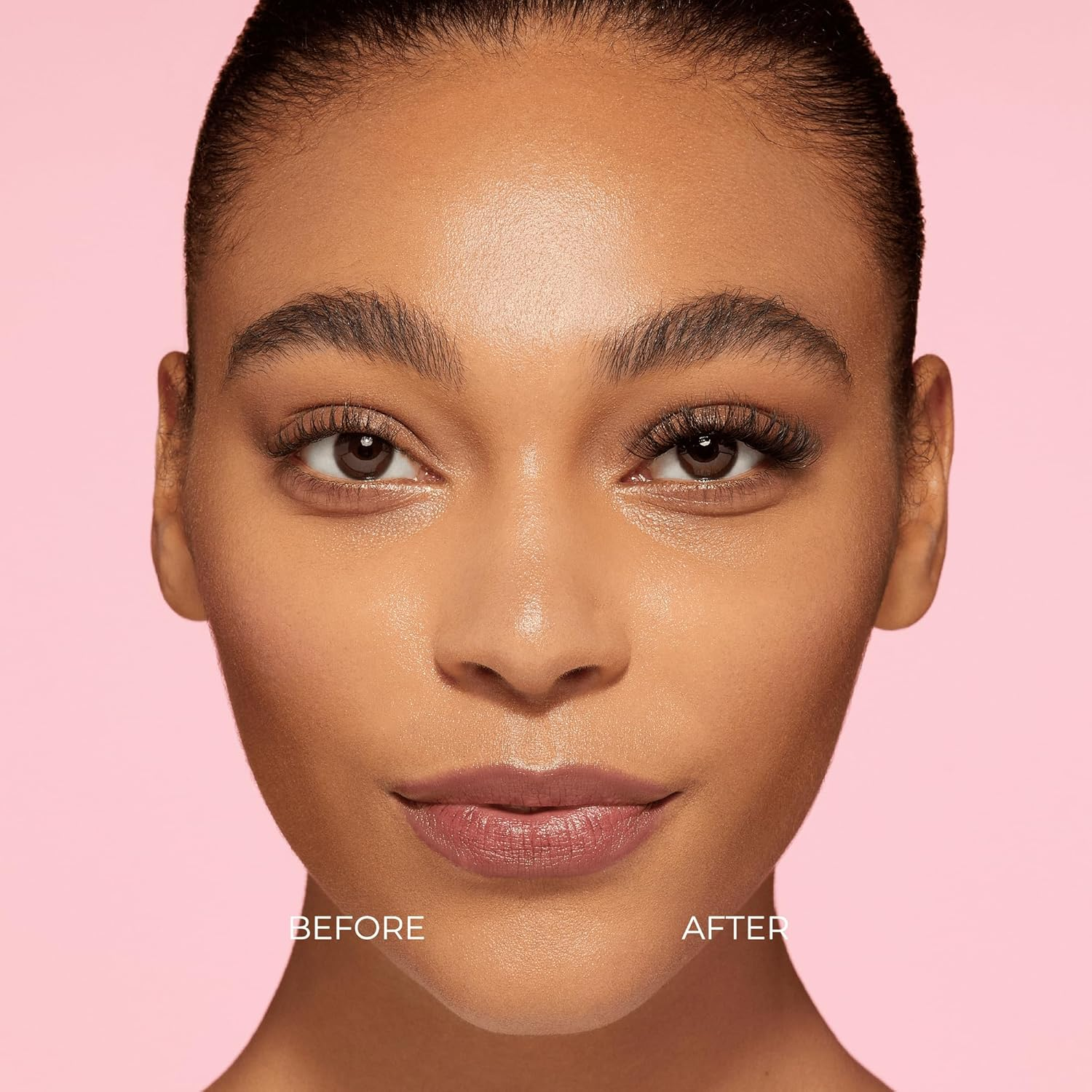 KISS Impress Falsies Press on Self Adhesive Eyelashes, 12Mm-14Mm Natural Volume Press on Lashes, Black, No Glue Needed, Invisible Band, 12 Lash Clusters - Airy image number 4