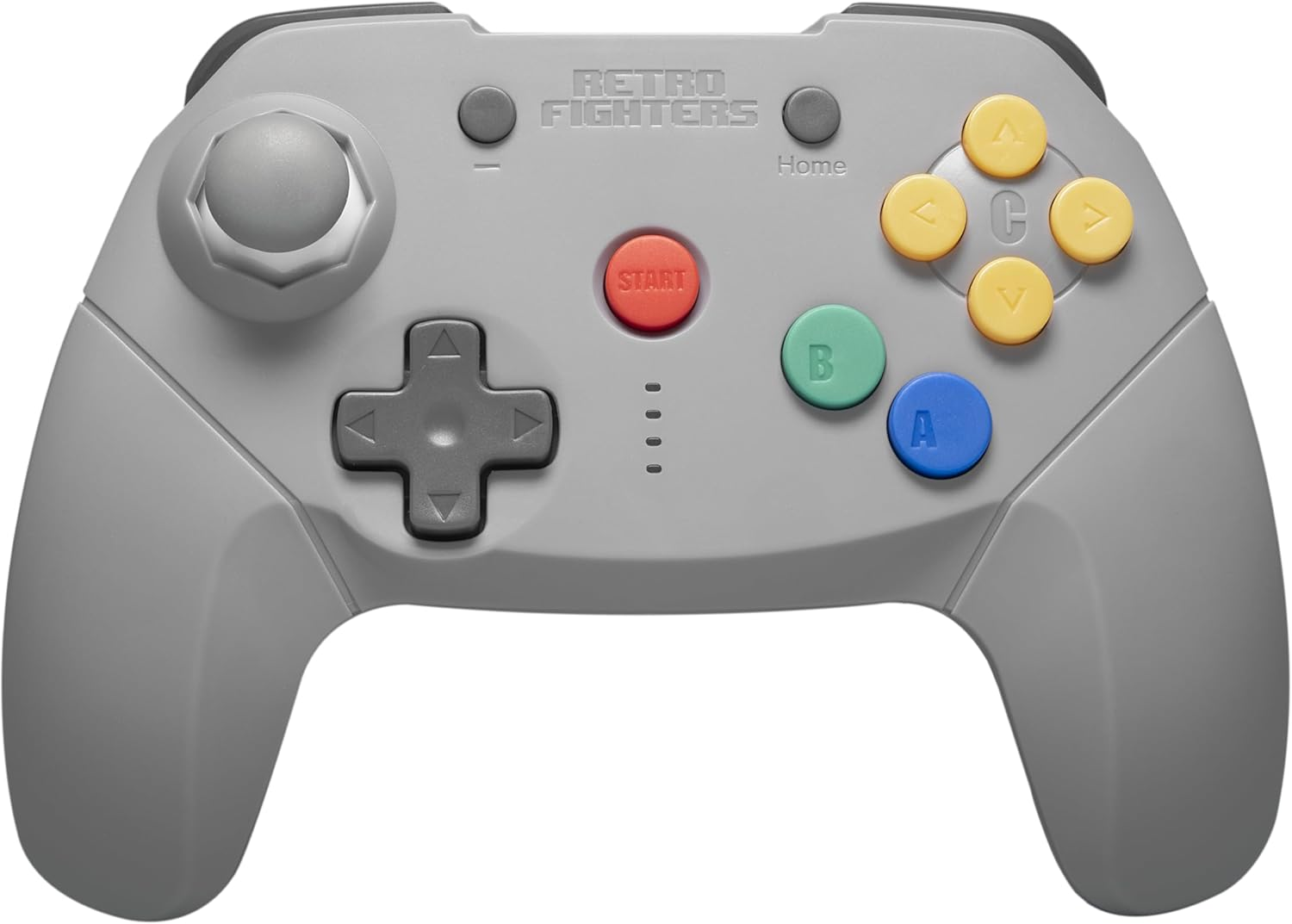 RETRO FIGHTERS/BRAWLER 64 Switch Online/Pc Bluetooth N64 Controller (Gray)
