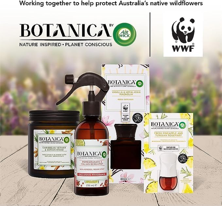 Botanica by Air Wick Reed Diffuser, Eucalyptus and Mediterranean Sage, 80 Ml image number 6