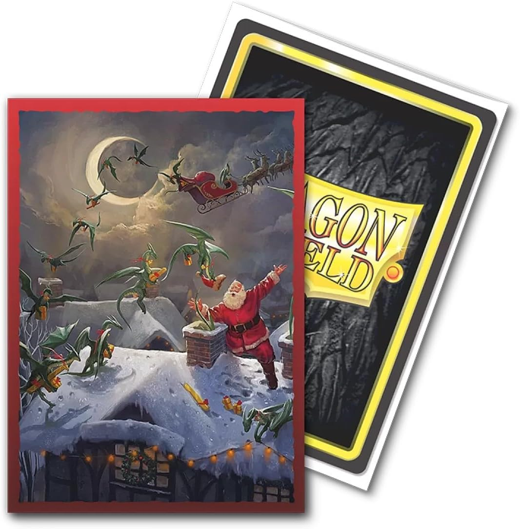 Arcane Tinmen Dragon Shield Christmas 2023 Brushed Art Sleeves (Box of 100)) image number 1