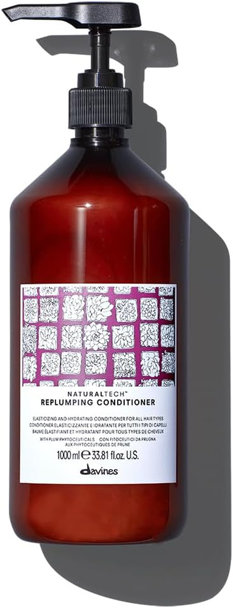 Davines Natural Tech Replumping Conditioner (For All Hair Types) 1000Ml/33.8Oz
