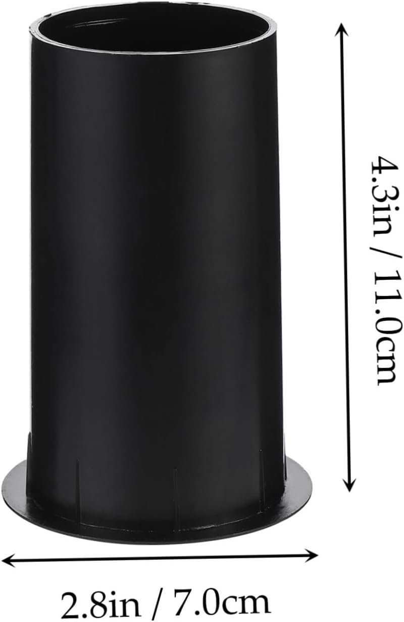 5 PCS Bass Reflex Port Tubes for Subwoofer Speaker Box Replacement Plastic Speaker Tubes with Black Stain-Resistant Coating Easy to Install for Enhanced Low Frequency Output