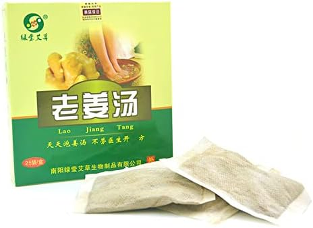 Ginger Foot Bath Pills Foot Care Bath Spa Bubble Soak Foot Powder 25Pcs image number 5