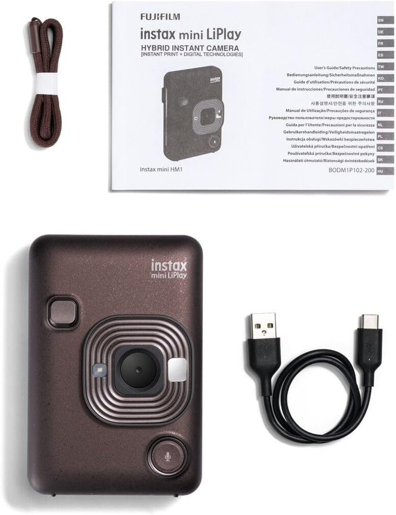INSTAX Mini Liplay Camera Deep Bronze (2024 Model) - Deep Bronze image number 6