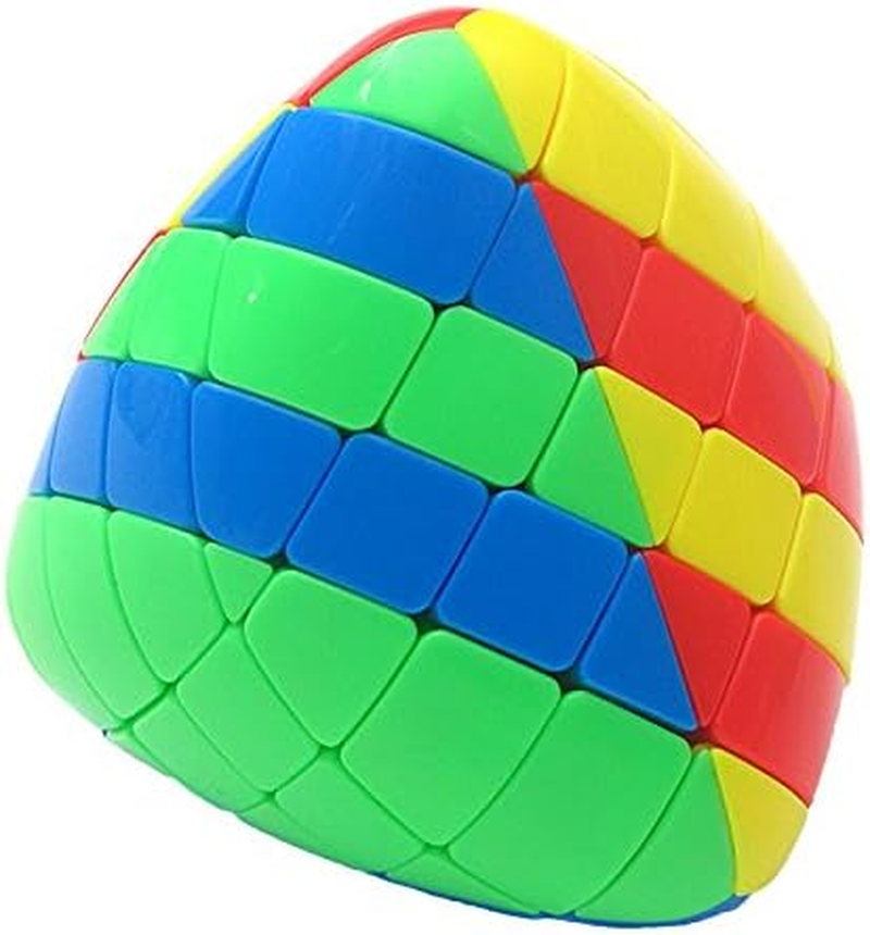 Willking Megamorphix 5X5 Stickerless Magic Cube Mastermorphix 5X5 Speed Puzzle Cube SS Gigamorphix Brain Teaser Twisty Toy