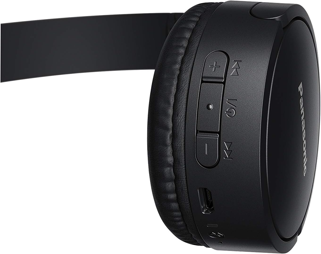 Panasonic On-Ear Wireless Headphones with Bluetooth Connectivity, Black (RB-HF420BE-K), Medium image number 2