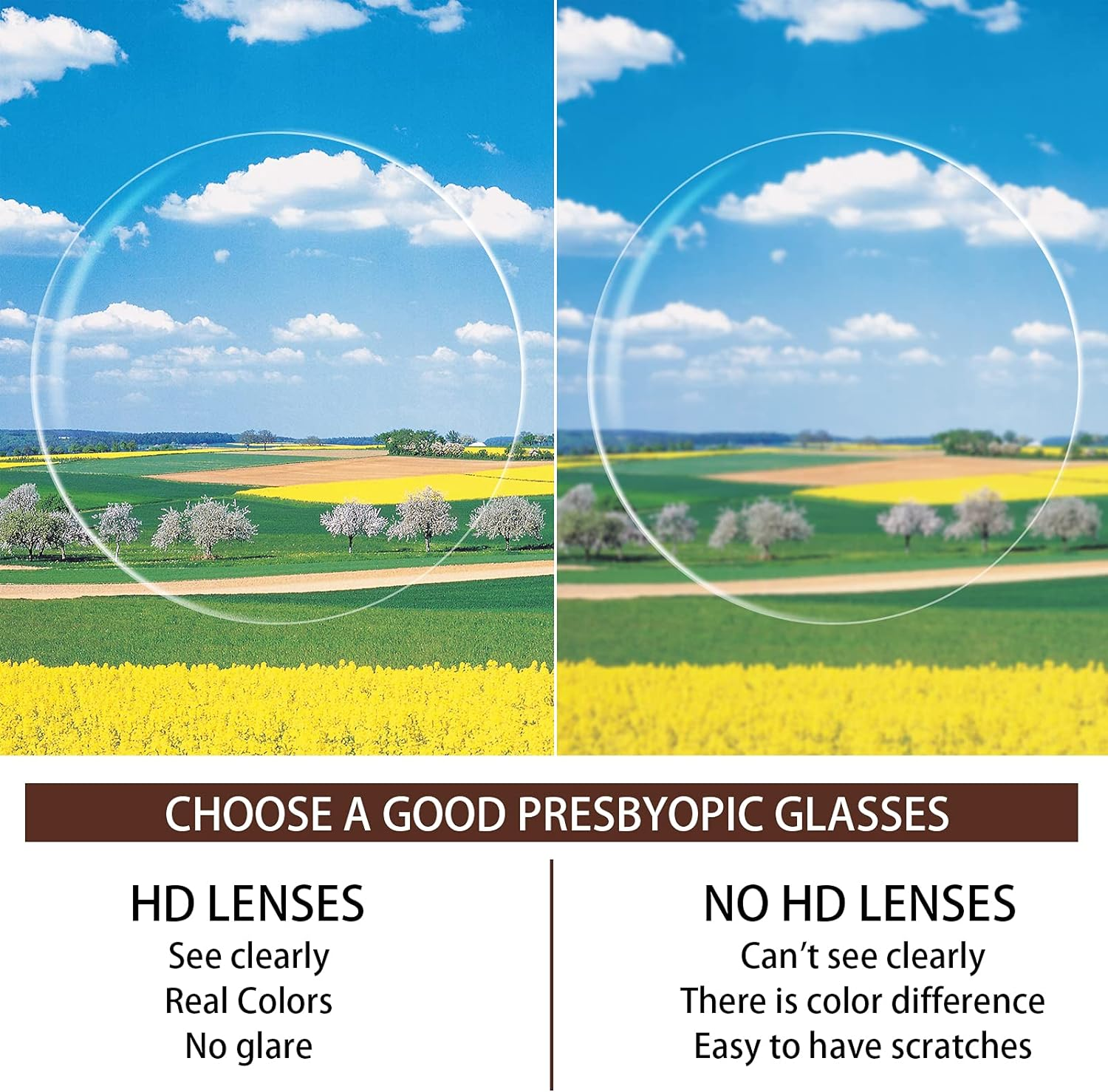 3 Pack Progressive Multifocus Reading Glasses Blue Light Blocking Men Women Spring Hinges Square Computer Readers - 2.0 X, 3 Pack Multicolor image number 6