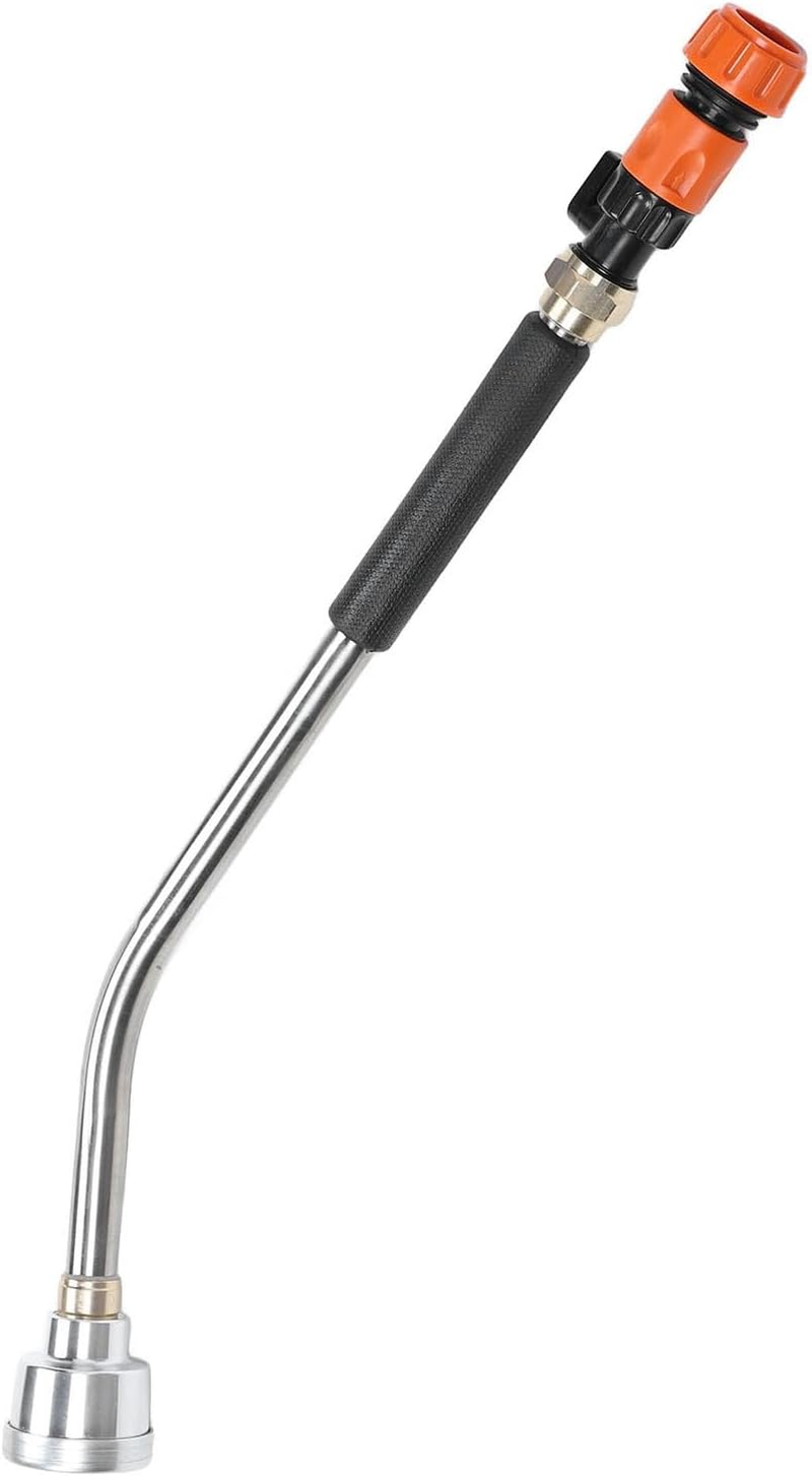 Garden Hose Watering Wand Long Nozzle Sprayer for Plants and Lawn, Easy Press Switch, for Garden Accessory (60CM) image number 3
