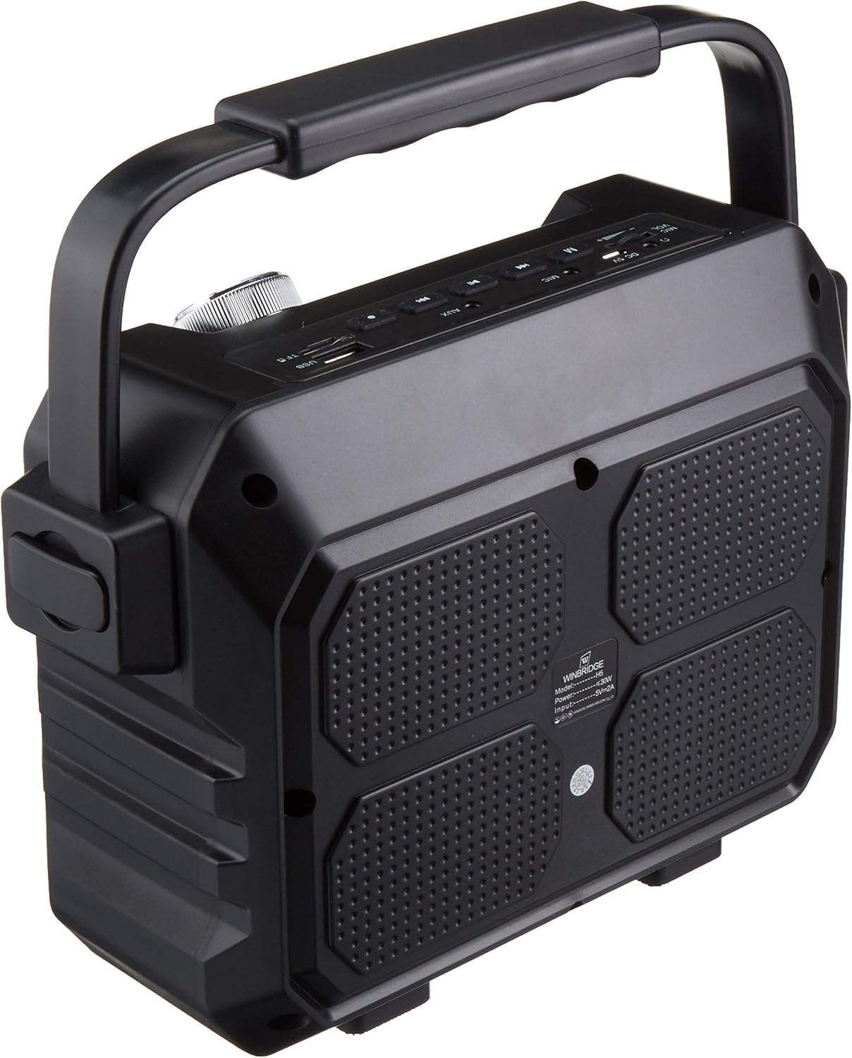 Portable Mini Bluetooth PA System with Wireless Headset Microphone 30W Personal Pa Speaker Rechargeable Voice Amplifier Supports Echo/Fm Radio/Aux-In Mode/Usb Input/Tf Card image number 1