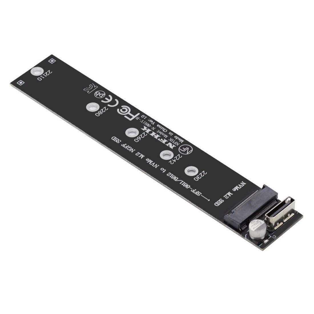 Chenyang Oculink SFF-8612 to PCI-E 3.0/4.0 M.2 M-Key to SFF-8611 Host Adapter for Egpu/Gpd Win Max2 External Graphics Card & SSD