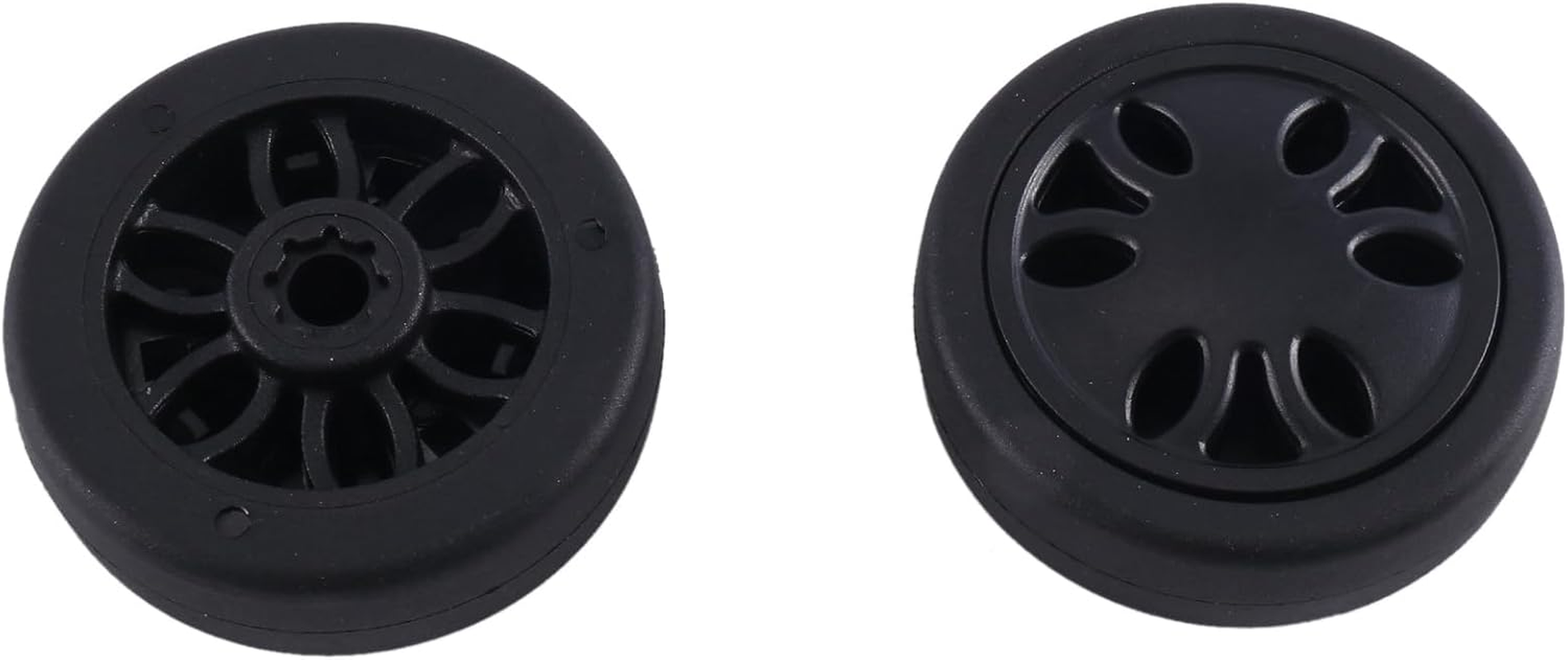 4Set 50Mm X12Mm Luggage Wheels Replacement Wear PU Caster Suitcase Replacement Wheels