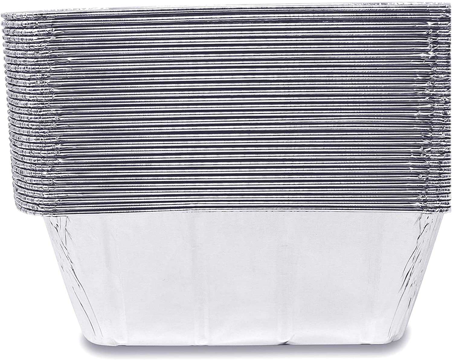 Fig & Leaf (30 Pack) Blackstone Grills Compatible Drip Pans for 36 and 28 Inch Griddle L Size 8" X 3.7" X 3" L Rear Grease Cup Liners L 28 Gauge Disposable Aluminum Foil image number 1