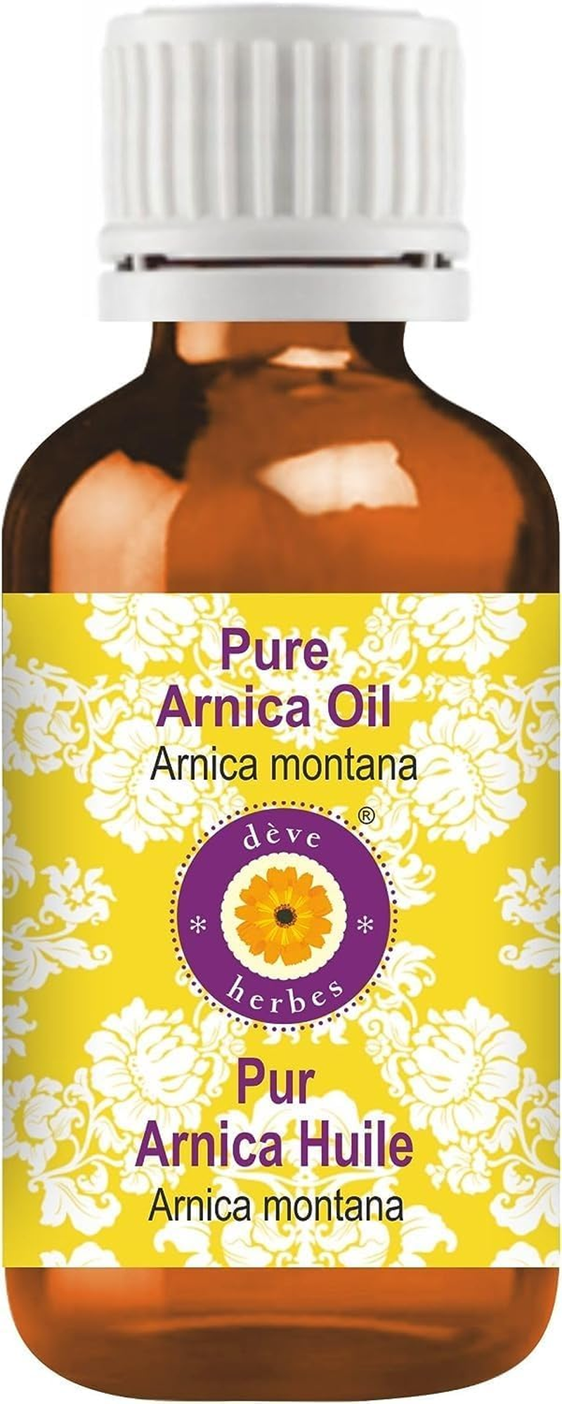 Deve Herbes Pure Arnica Oil (Arnica Montana) 10Ml (0.33 Oz) image number 4