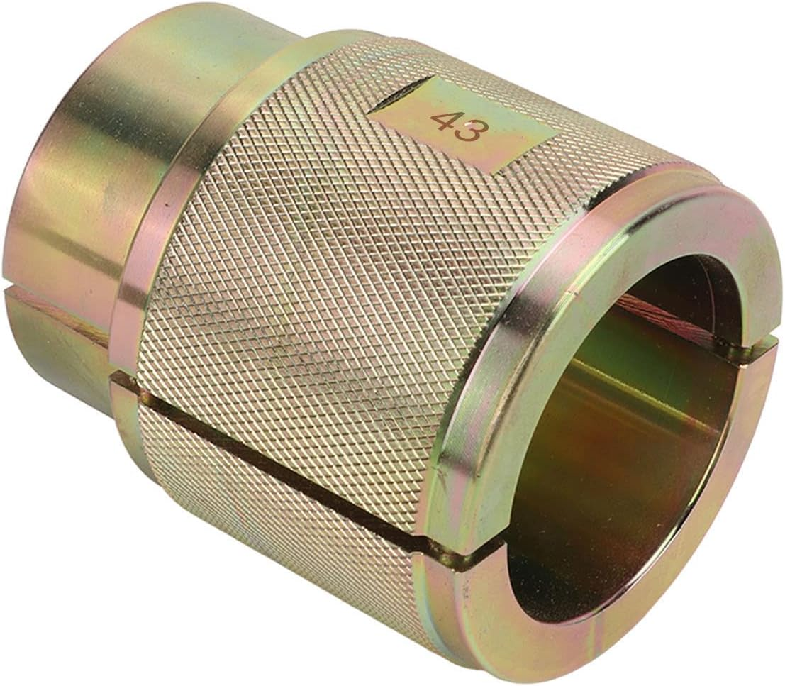 Universal Carbon Steel Fork Seal Driver Enhance Performance Powersportspart Universal Tool Practical Replacement Tool for Motorcycle Fork High Precision Split Design Heavyduty (43Mm) image number 6