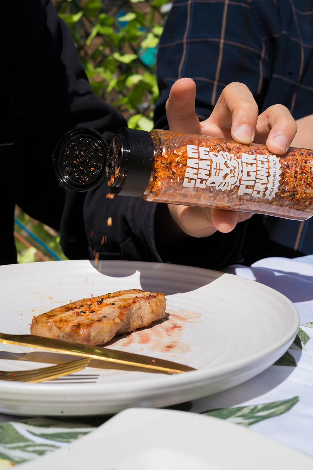 Chamcham Tiger Crunch Korean Chilli Salt 120G