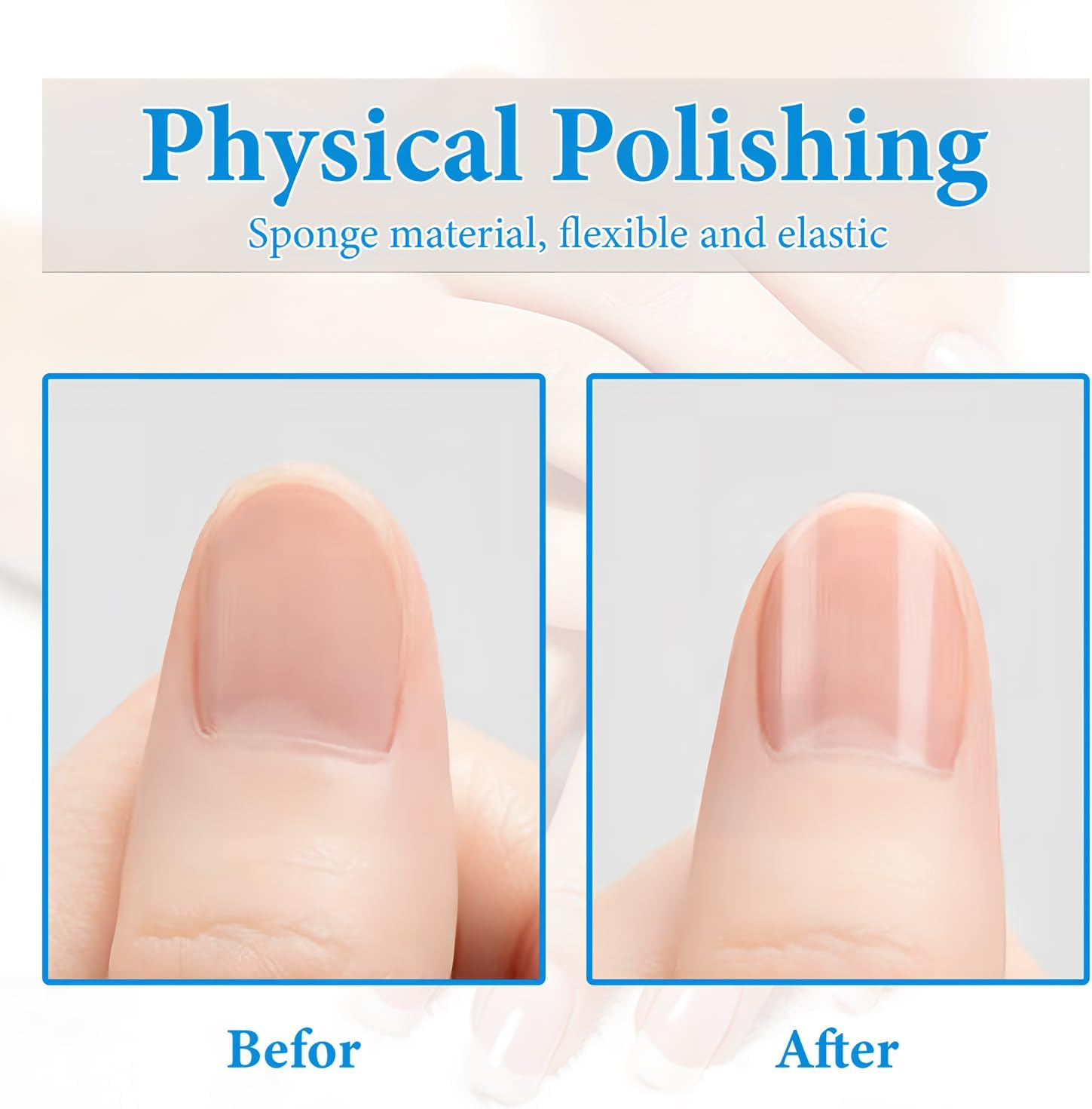 Nail File Buffer Block,6 Way Nail Buffering Files for Natural Nails,120/240/600/3000 Grit for Buffing Shinning