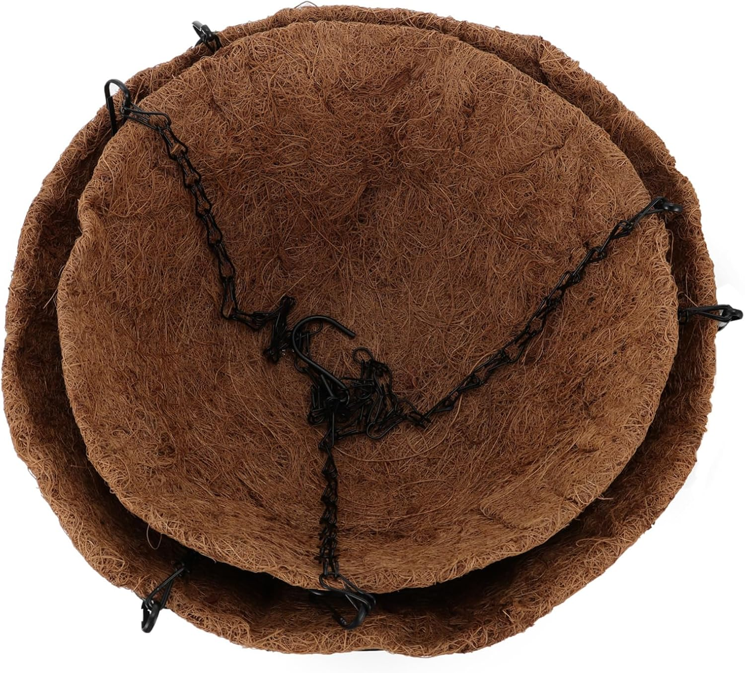 Sosoport 2Pcs Hanging Flower Pots Creative Home Decor Vertical Plant Pots for Office image number 1