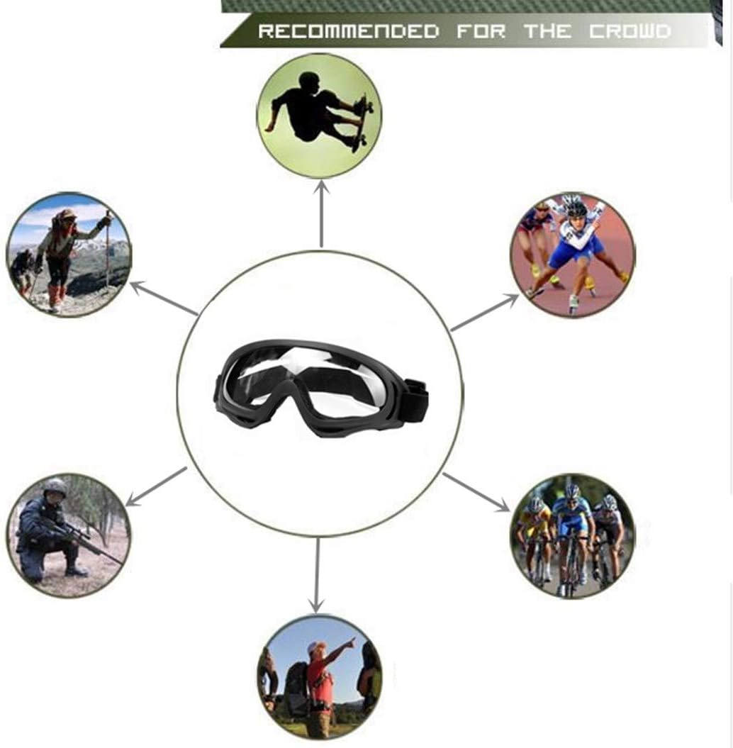 COSORO Safety Glasses, Shatterproof, UV400 Protection, for Nerf, Airsoft, Water Balloon Fight, and More, Age 8+ image number 2