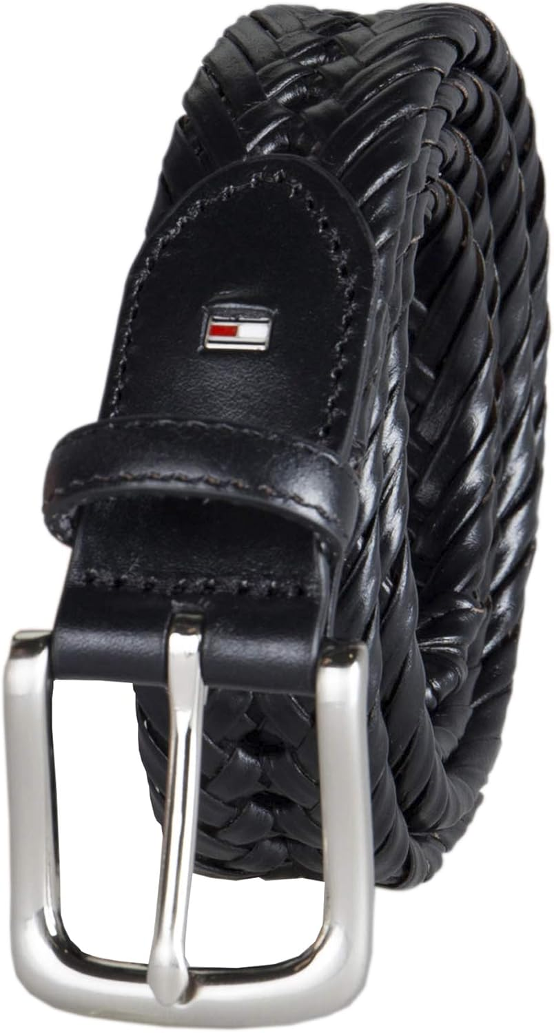 Tommy Hilfiger Men'S Braided Belt (With Big & Tall Sizes)