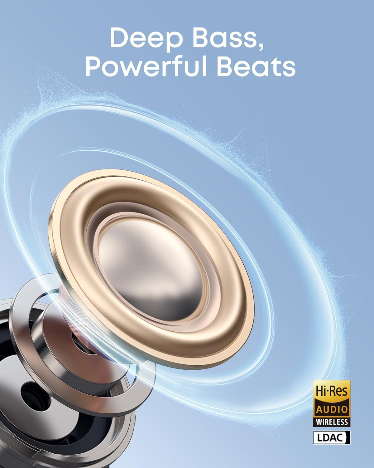 Soundcore C50I by Anker, Open-Ear Headphones, Clip-On Earbuds, Ultra-Comfort, Flexiclip Design, 12Mm Drivers for Powerful Bass, AI Clear Calls, 28H Playtime, Secure Fit, Hi-Res, IP55, Bluetooth 6.0 image number 2