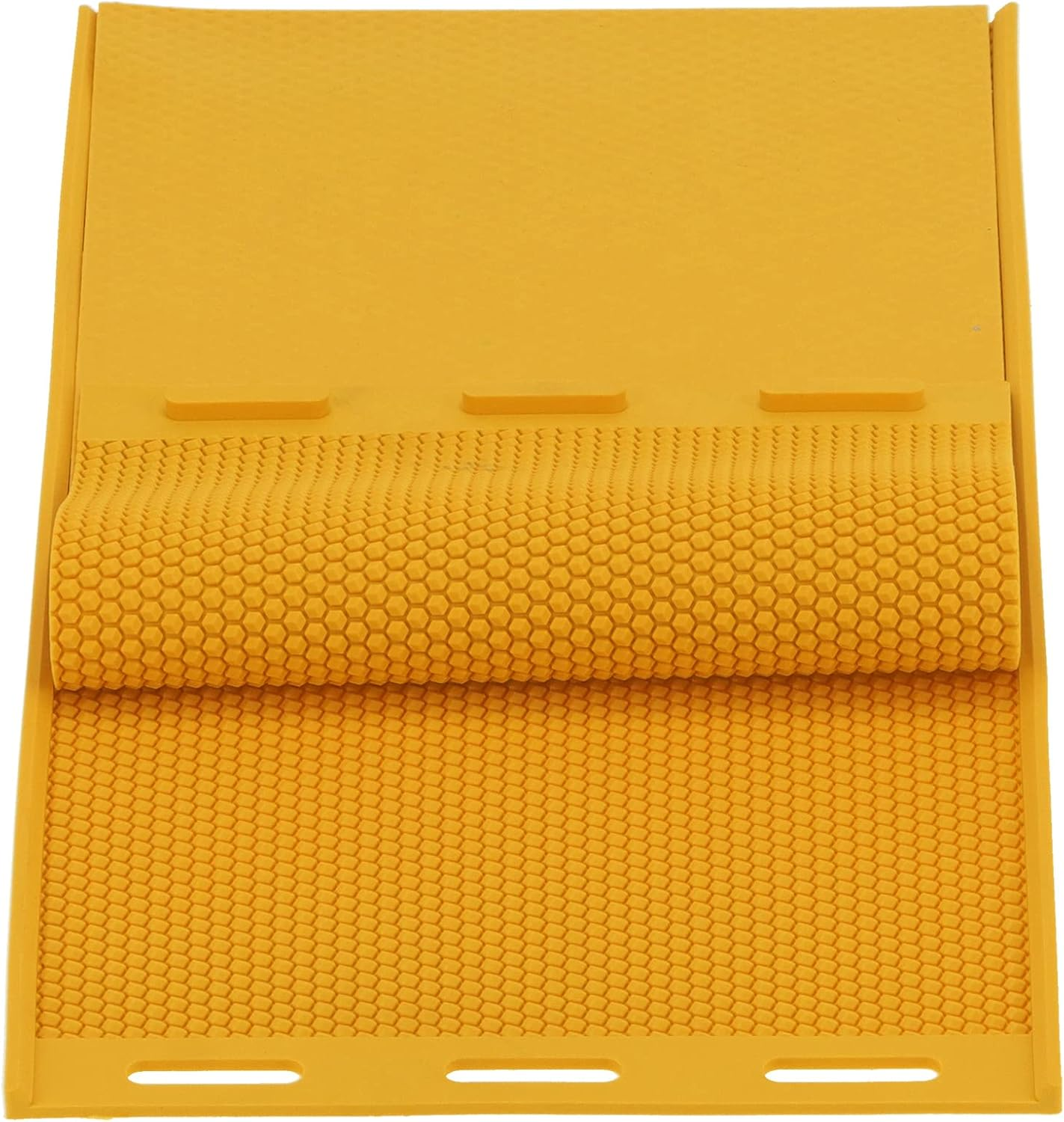 Beeswax Press 5.4Mm Comb Foundation Sheet for Beekeeping Supplies Yellow 2Pcs image number 6