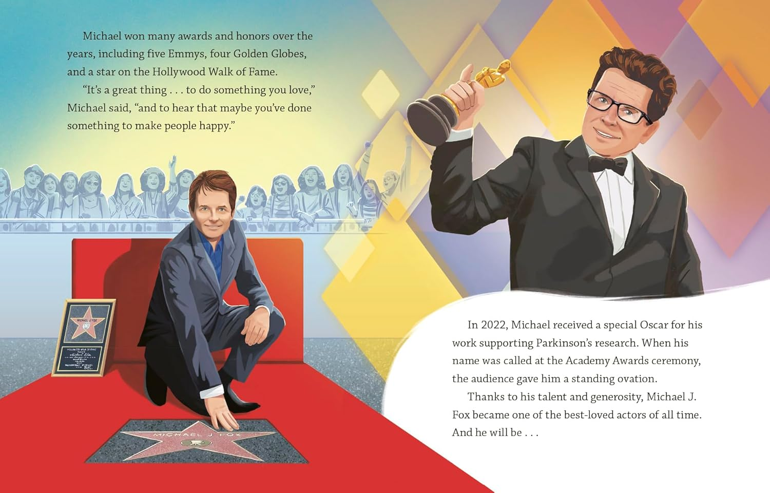 Michael J. Fox: a Little Golden Book Biography image number 3