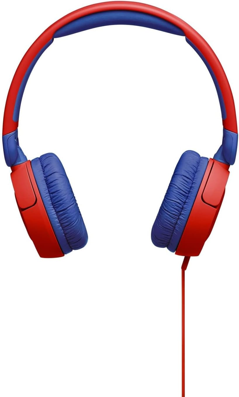 JBL 3.5 Mm Wired On-Ear Headphone for Kids, Red image number 3