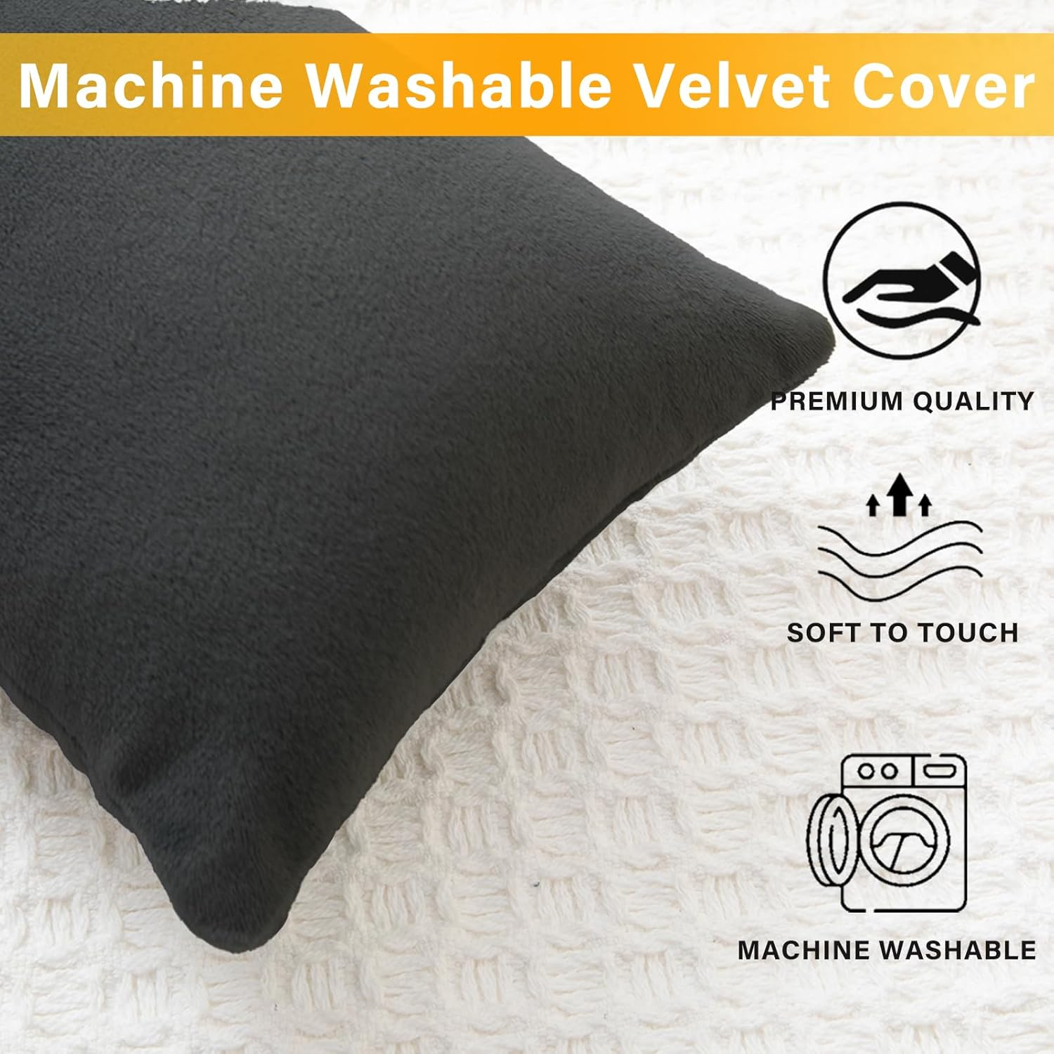 1 MIDDLE ONE 2 Pack Small Pillow, Memory Foam Mini Pillow 11 X 7 Inches for Travel, Sleeping, Nap and Neck, Knee, Lumbar Support, Tiny Pillow Cushion for Pet, Dogs (Black) - Camel image number 6