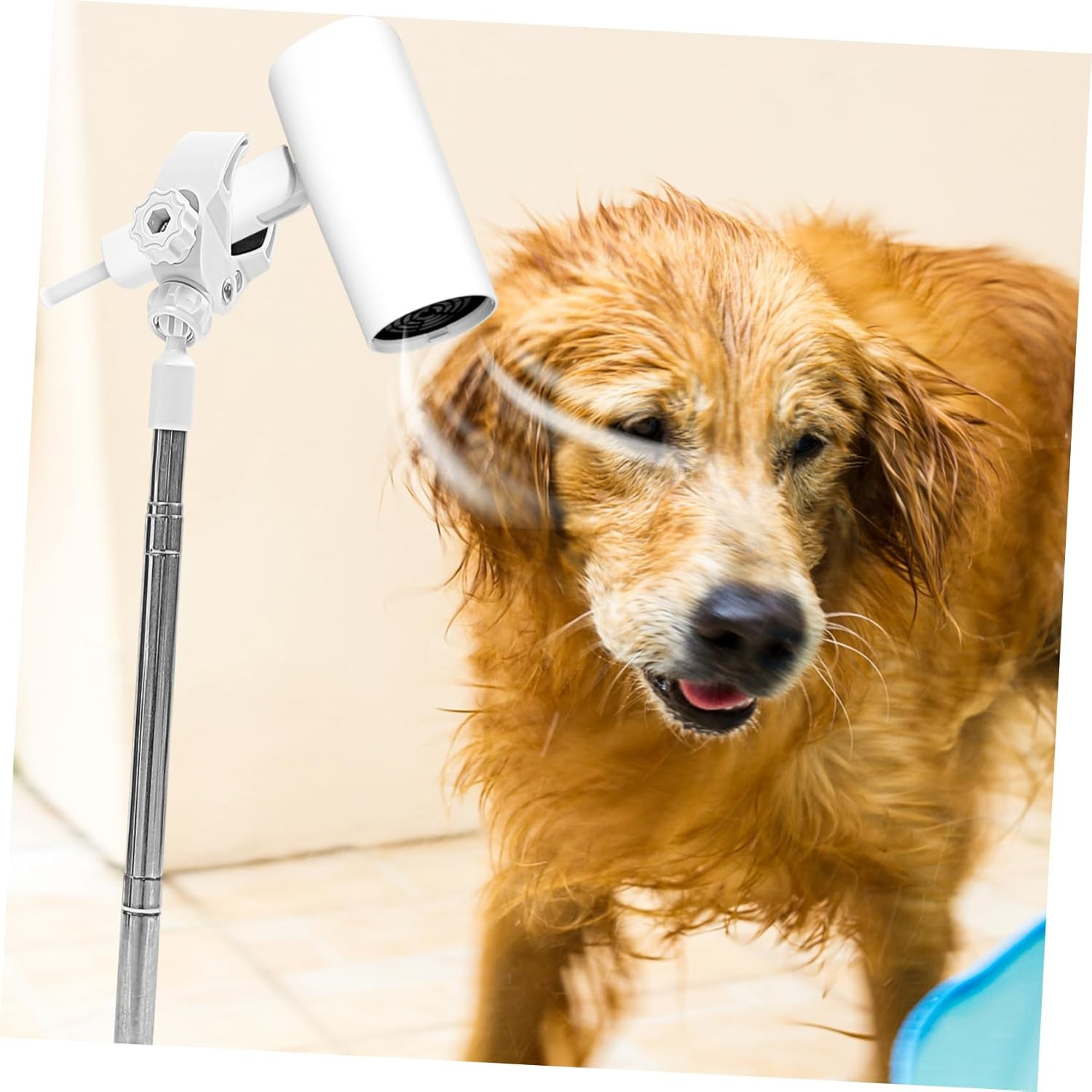 KAILIKETIY Dog Hairdryer Low Noise Holder Hair Dryer Stand Pet Grooming Fixing Stand image number 2