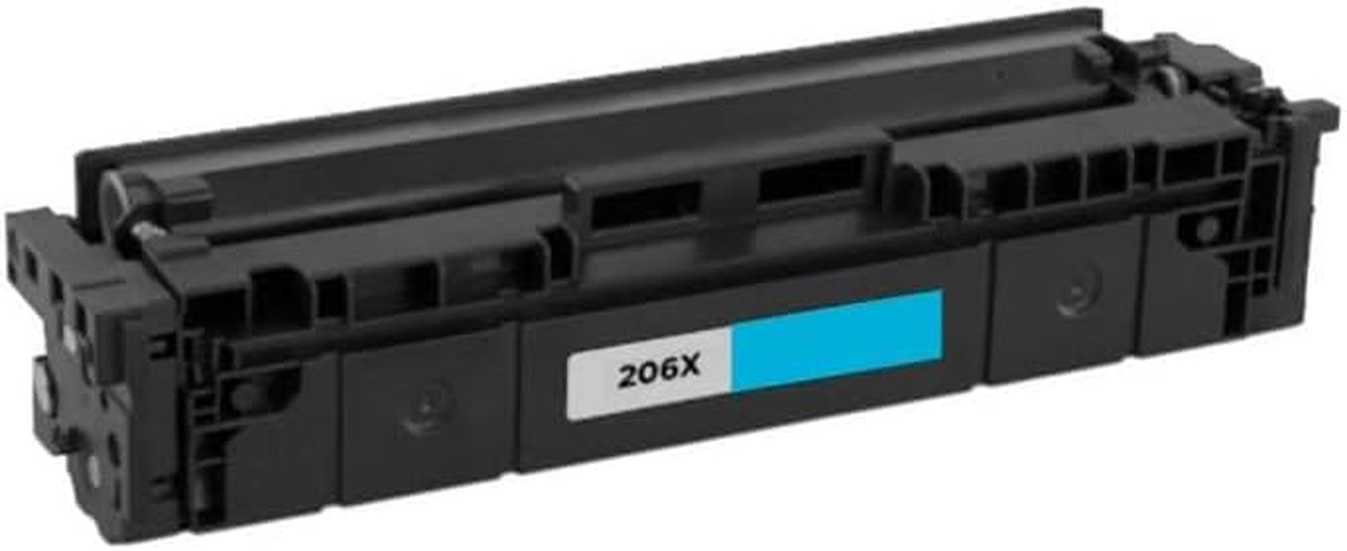 Topbanana'S - 206X W2111X Cyan Replacement Toner Cartridge with New Chip for HP Printers M283Fdw, M283Fdn, M283, M282Nw, M282, M255Nw, M255Dw, M255