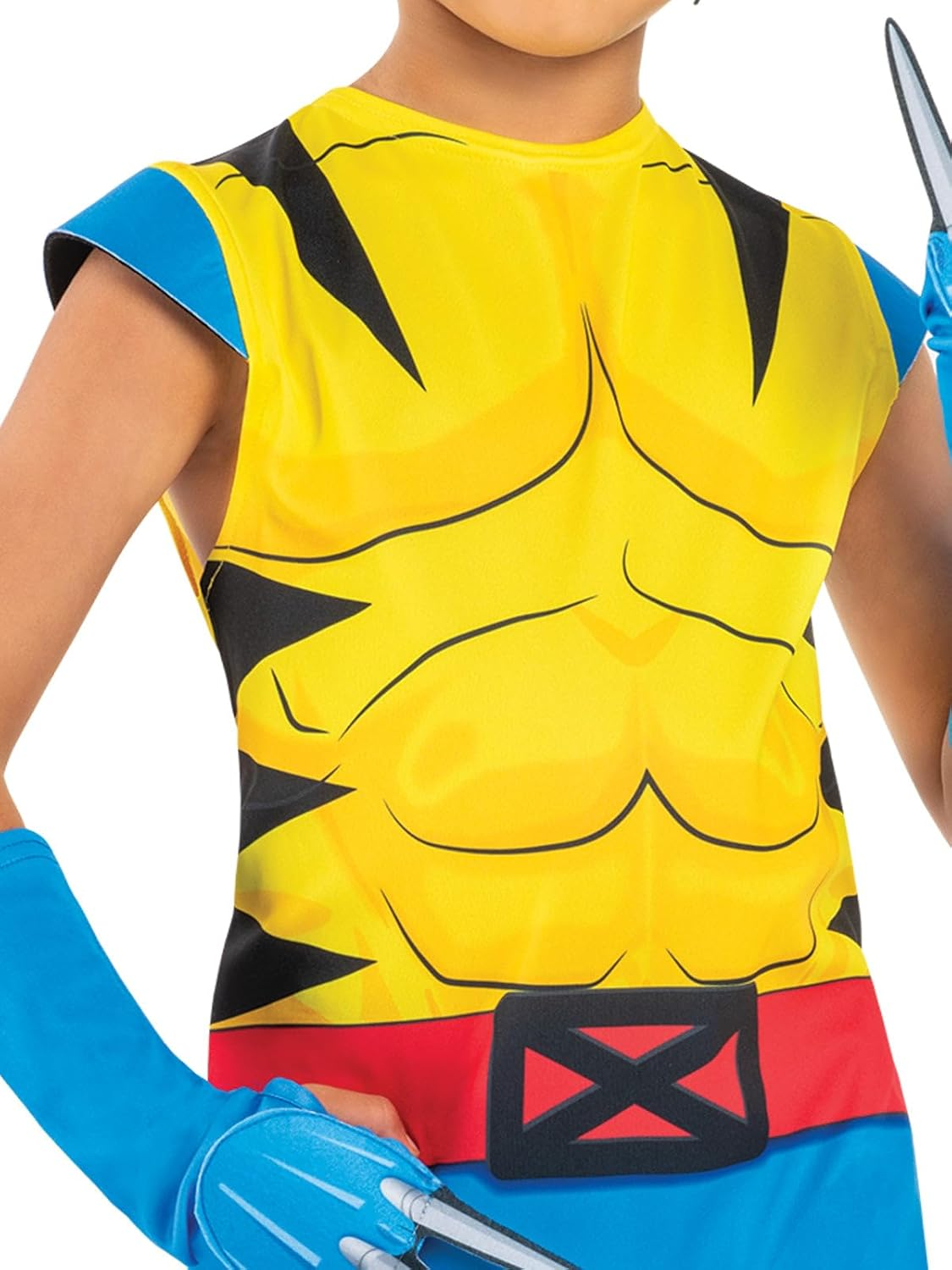 Wolverine Costume for Kids - Marvel X-Men - Medium (6-8 Yrs) image number 3