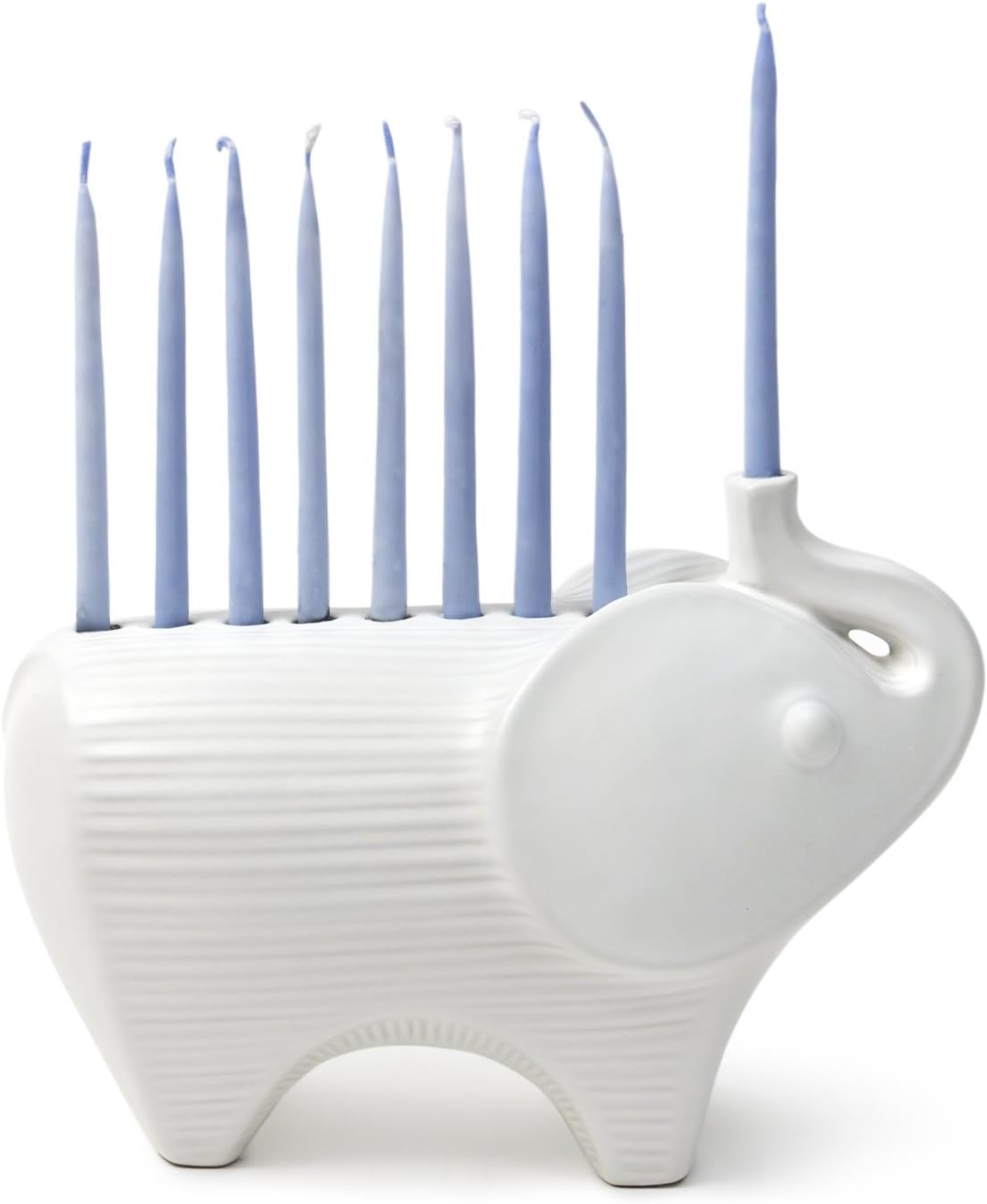 Jonathan Adler Elephant Menorah, One Size, White