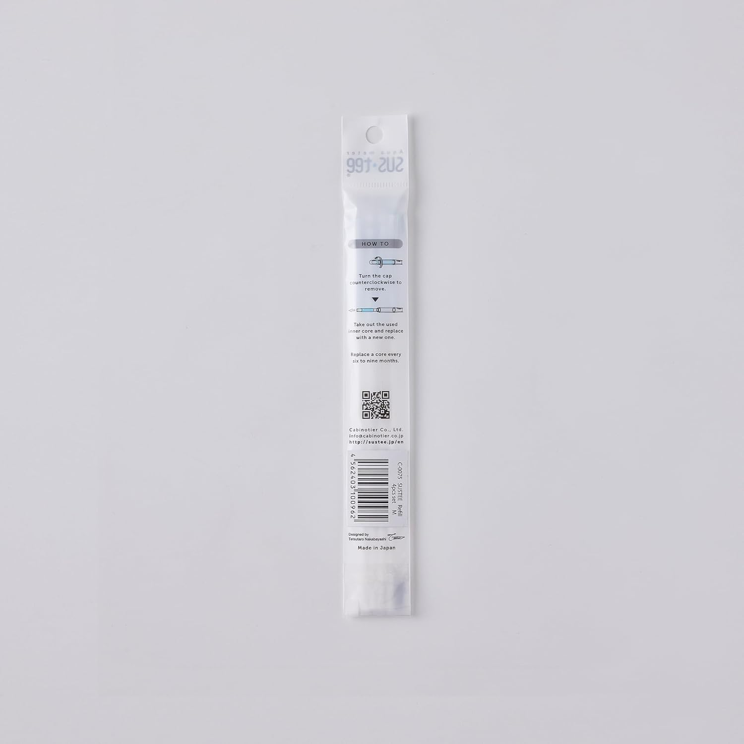 Sustee Aqua Meter, Moisture Sensor Refill Insert, Medium Style, 4 Insert Replacement Sticks