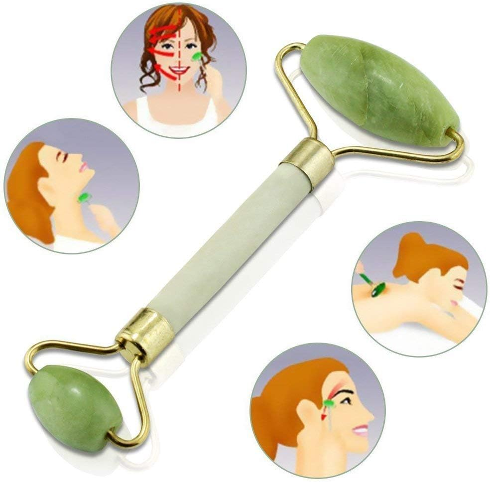 1Pcs Massager Facial Body Eye Head Neck Slimming Face Slimmer Beauty Tool Therapy Roller image number 1