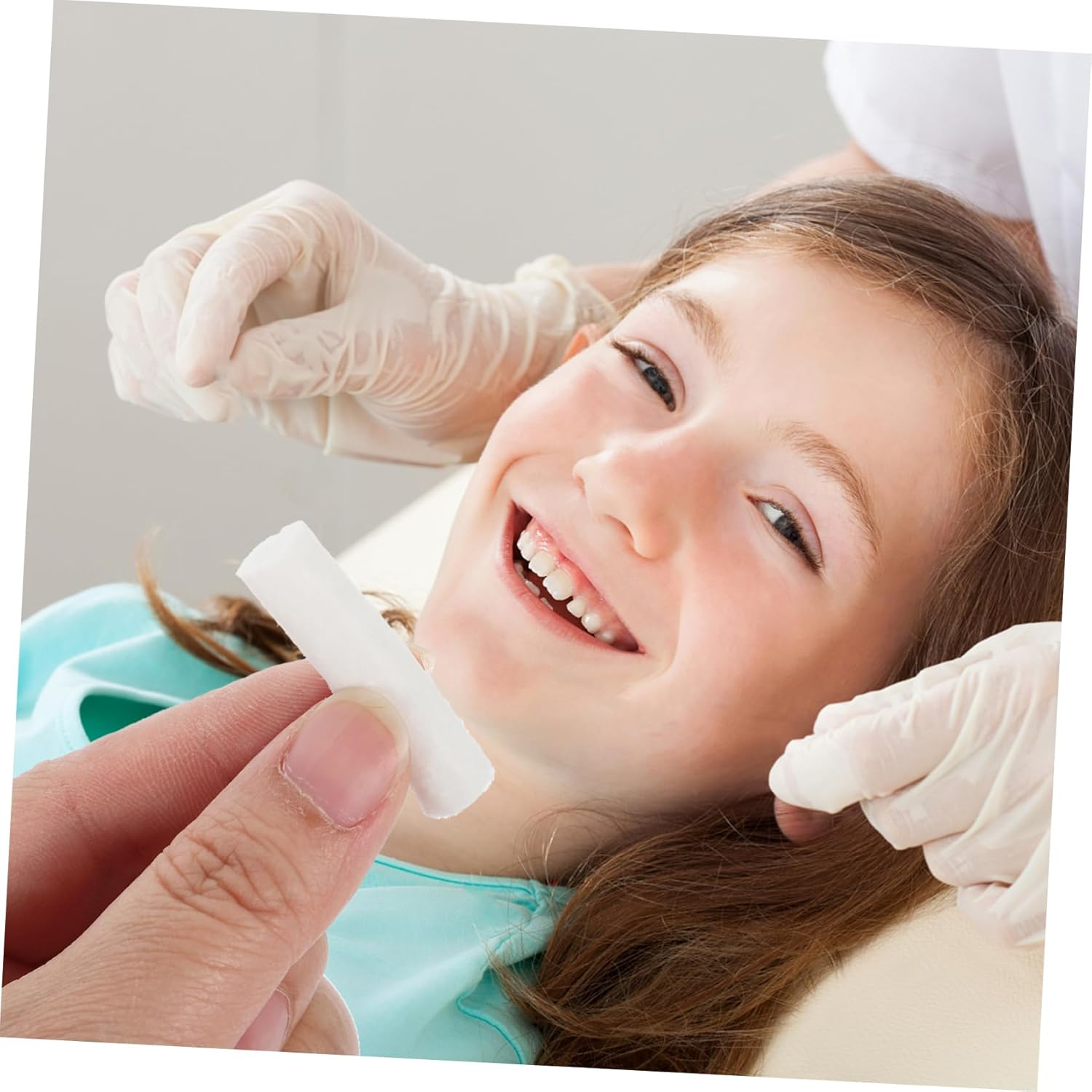 Alipis 50Pcs High Absorbent Cotton Rolls for Nose Plugs and Dental Use 1.5X3/8 Inch Disposable Nose Bleed Plugs for Home Care image number 3