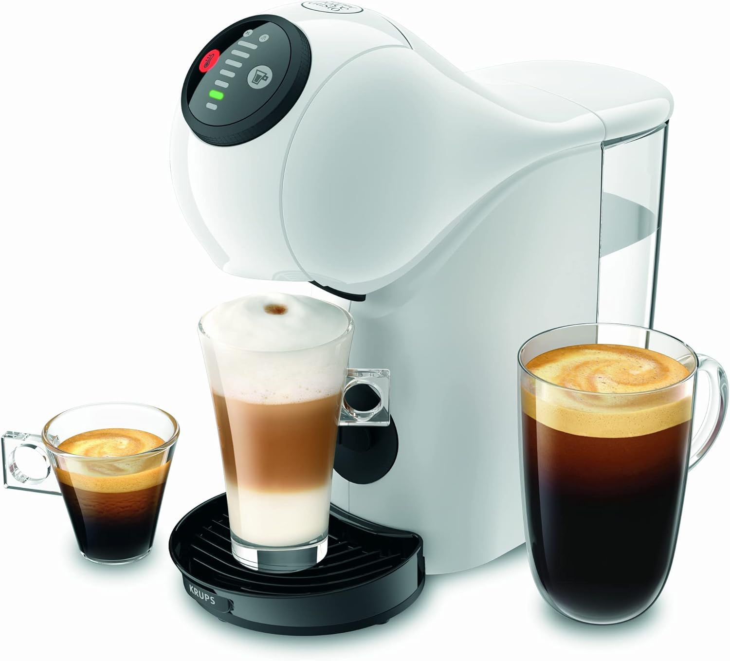 Nescaf&eacute; Dolce Gusto Krups, Capsule Coffee Maker for Multiple Drinks, Compact, XL Function, Espresso Machine, Auto Shut Off, Genio S KP243110 image number 5