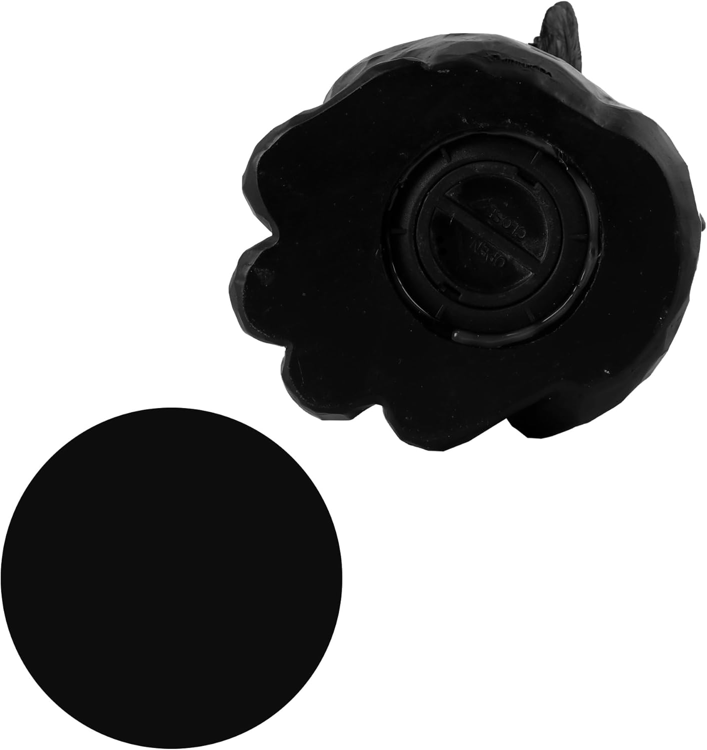 Wound Personalized Black Dog Angel Memorial Garden Statue, Dog Pet Memorial Grave Marker Tribute Statue, with Dog Cremation Urn Features- 7.4Inch（H） image number 5