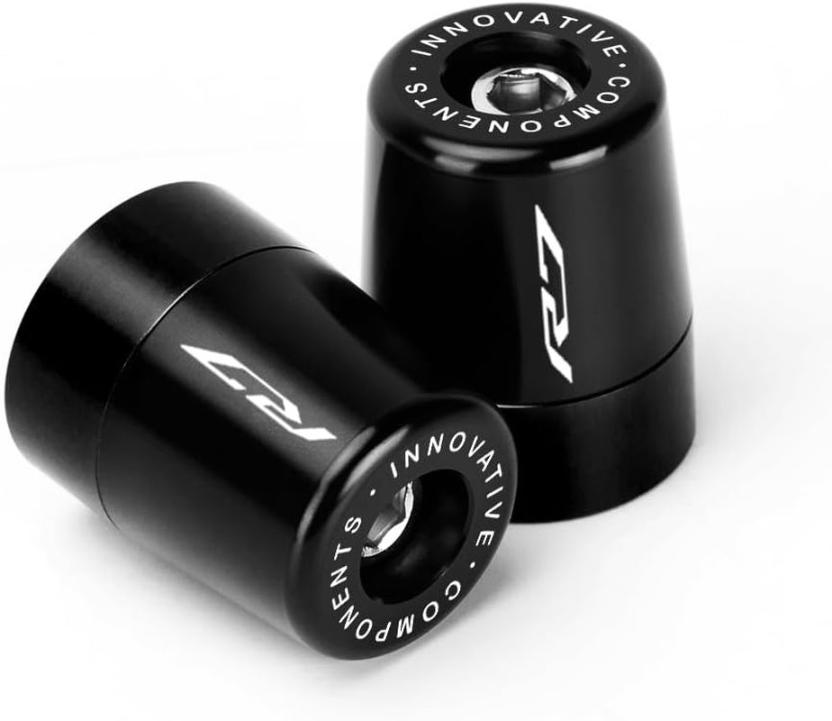 Handle Bar Ends Hand Grips Plug Caps Compatible with Yamaha YZF R7 2022 2023 2024 | Motorcycle Balance Pad YZF-R7 YZFR7 Accessories image number 1