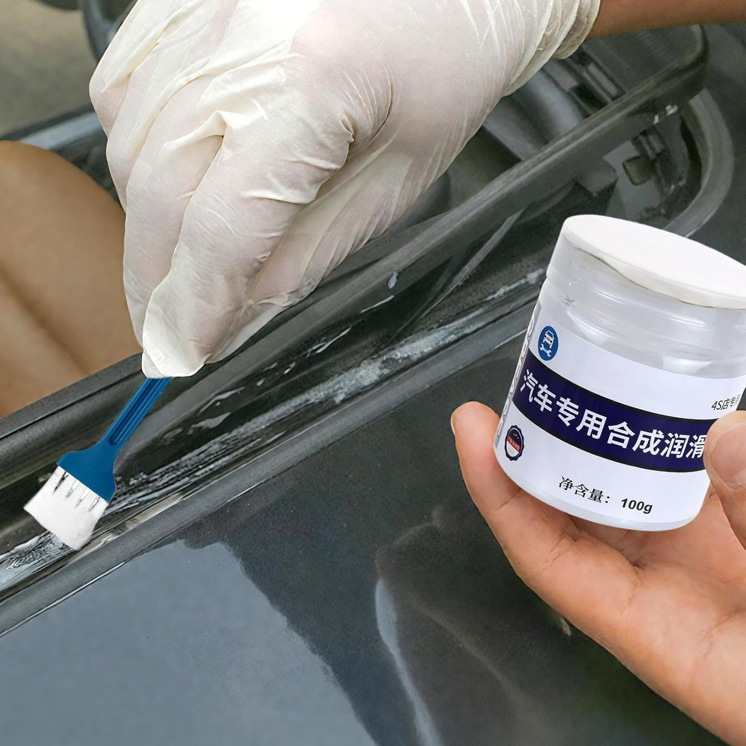 Car Grease | Sunroof Door Track Lubricant,Anti-Noise Lubricant Agent for Automotive Marine Industrial Garage Wheel Chain Trailer Window Motorcycle Electrical