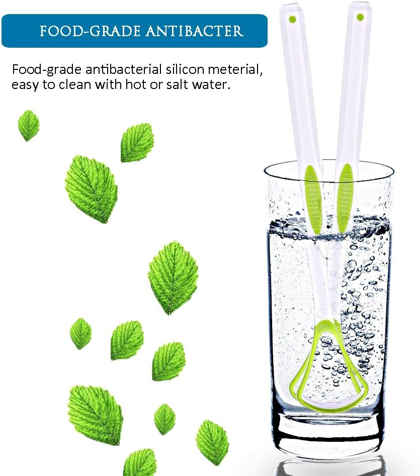 [Soft Silicon] 3PCS Tongue Scraper Cleaner, Oral Scrapers, Premium Sweeper Sets, Bad Breath Cure Tools, Effective Kits image number 6