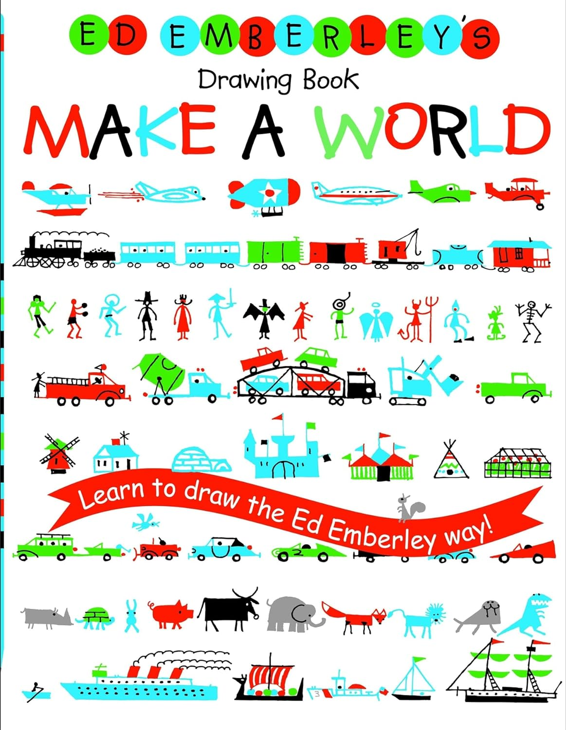 Ed Emberley'S Drawing Book: Make a World image number 1