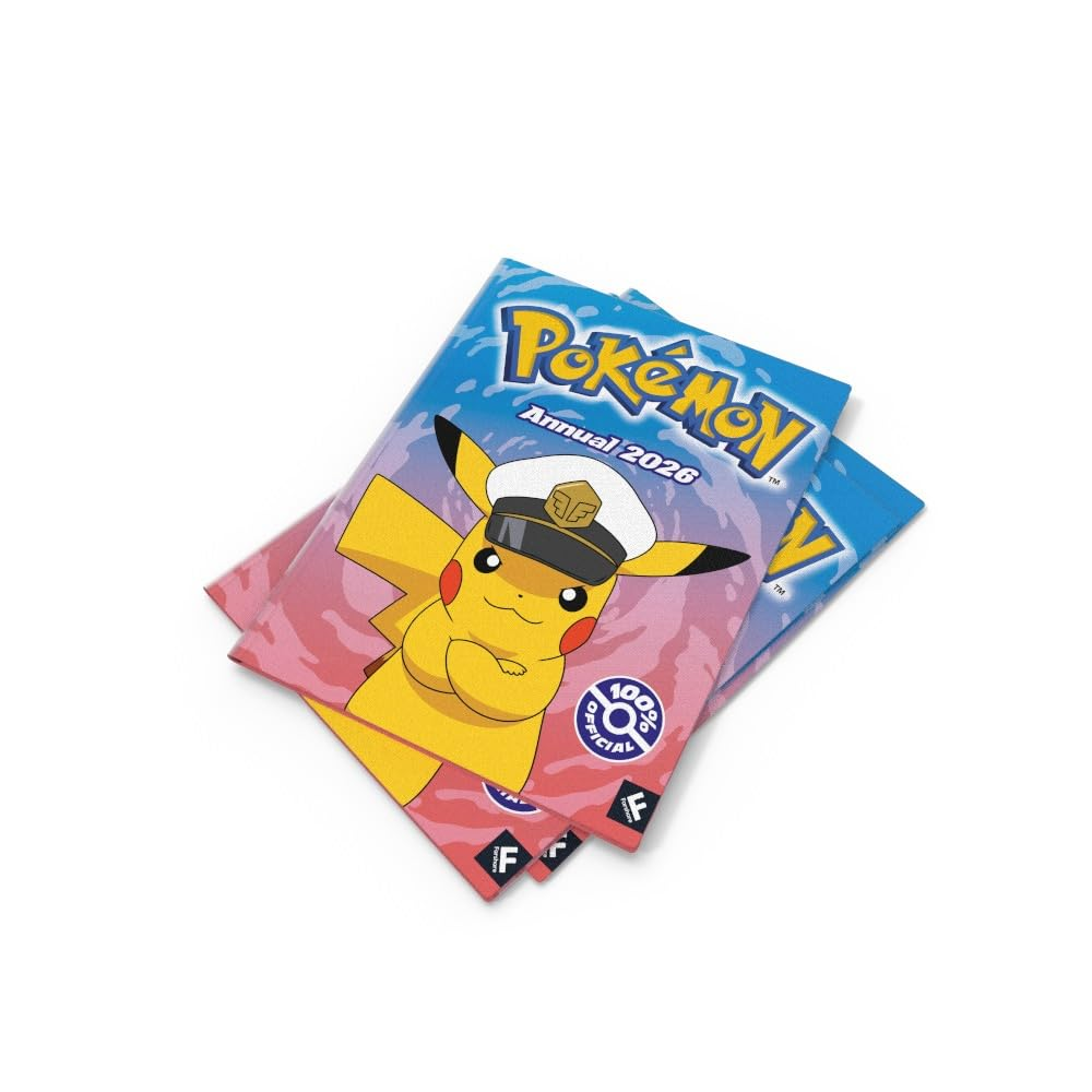 Pok&eacute;mon Annual 2026: Packed with Action and Adventure, This Is the Perfect Gift for Pok&eacute;mon Fans Ages 6 Years and Over. BRAND NEW and OFFICIAL