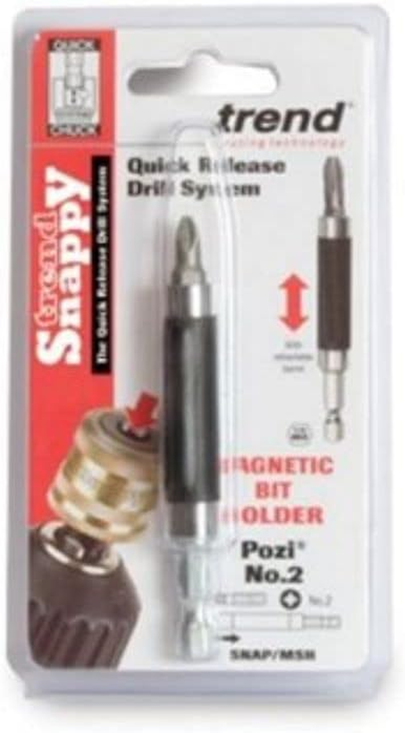 Trend Snappy Magnetic Screwdriver Bit Holder - with Sliding Barrel