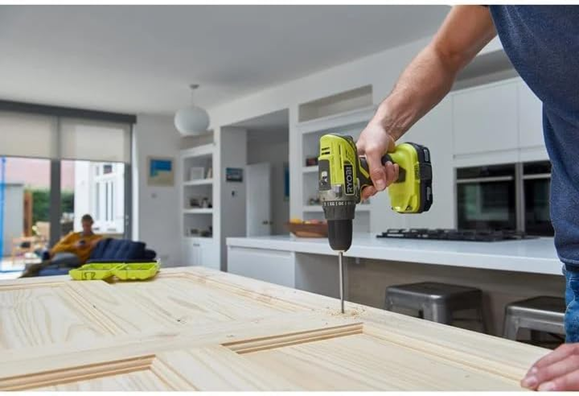 Ryobi ONE+ R18DD3-0 18V Cordless Compact Drill Driver (Body Only), Hyper Green image number 2