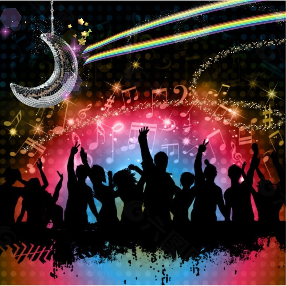 Disco Mirror Ball, Glass Rotating Party Light, 50S 60S 70S DJ Effect for Nightclubs, Weddings, Stage image number 3