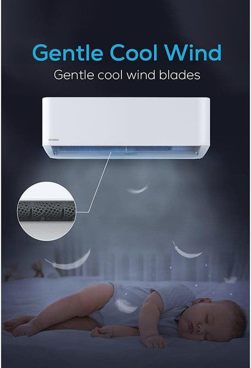 Hyundai 3.5Kw Inverter Smart Split System Air Conditioner (Reverse Cycle) - HYSSSAC35TA image number 4